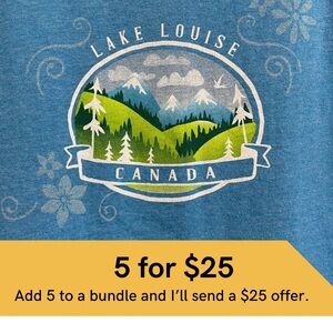 Lake Louise Canada tee.